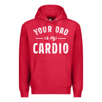 Cardinal Your Dad Is My Cardio Premium Hoodie - linhVisuals