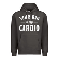 Smoke Your Dad Is My Cardio Premium Hoodie - linhVisuals