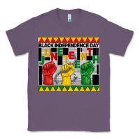 Lavender black independence day juneteenth tumbler Classic Tee - BarkalooDesign