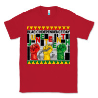 Red black independence day juneteenth tumbler Classic Tee - BarkalooDesign