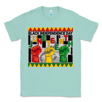 Black Independence Day Juneteenth Tumbler Classic Tee | Teevron