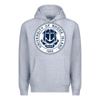 Heather Grey university of rhode island Premium Hoodie - linhVisuals