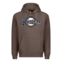 Coffee The Brew Crew Baseball Premium Hoodie - linhVisuals