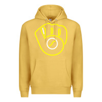 Antique Gold The Brew Crew Baseball Premium Hoodie - linhVisuals