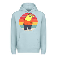Blue Mist smiling friends Premium Hoodie - linhVisuals