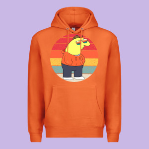 Smiling Friends Premium Hoodie Designed By Linhvisuals
