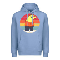 Colony Blue smiling friends Premium Hoodie - linhVisuals