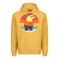 Mustard smiling friends Premium Hoodie - linhVisuals