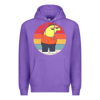 Purple smiling friends Premium Hoodie - linhVisuals