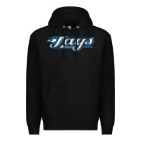 Black The Jays Baseball Premium Hoodie - linhVisuals