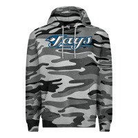 Slate Camo The Jays Baseball Premium Hoodie - linhVisuals