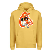 Antique Gold The O_S Baseball Merch Premium Hoodie - linhVisuals
