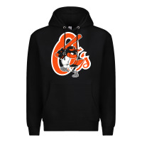 Black The O_S Baseball Merch Premium Hoodie - linhVisuals