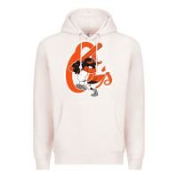 Pale Pink The O_S Baseball Merch Premium Hoodie - linhVisuals