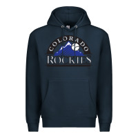 Navy The Rocks Baseball Gifts Premium Hoodie - linhVisuals