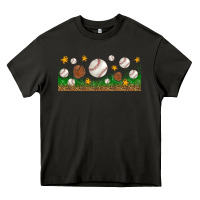 Asphalt Baseball Glove With Leopard Libbey Glass Heavy Core Tee - BundleAndBundleShop