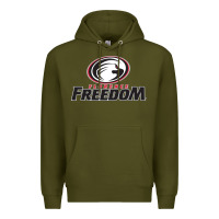 Army Green Florence Freedom Premium Hoodie - linhVisuals