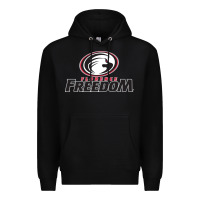 Black Florence Freedom Premium Hoodie - linhVisuals