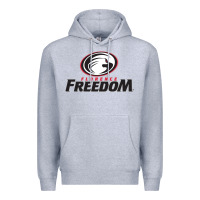 Heather Grey Florence Freedom Premium Hoodie - linhVisuals