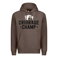 Coffee funny cribbage shirt for men cribbage champ tournament Premium Hoodie - linhVisuals