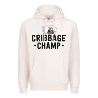 Pale Pink funny cribbage shirt for men cribbage champ tournament Premium Hoodie - linhVisuals