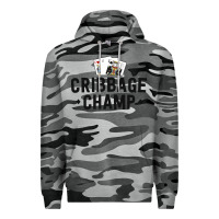 Slate Camo funny cribbage shirt for men cribbage champ tournament Premium Hoodie - linhVisuals