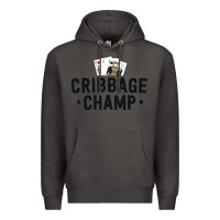 Smoke funny cribbage shirt for men cribbage champ tournament Premium Hoodie - linhVisuals