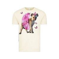 Vintage Arctic Baby Hyena With Tutu Vintage Tee - LillyAllenDesigns