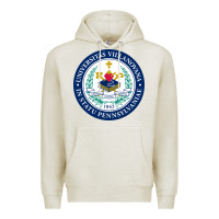 Oatmeal Heather villanova university Premium Hoodie - linhVisuals