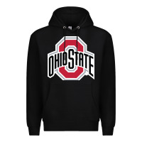 Black football Premium Hoodie - linhVisuals