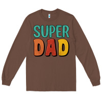 Chestnut super dad Long Sleeve Tee - Artiststas