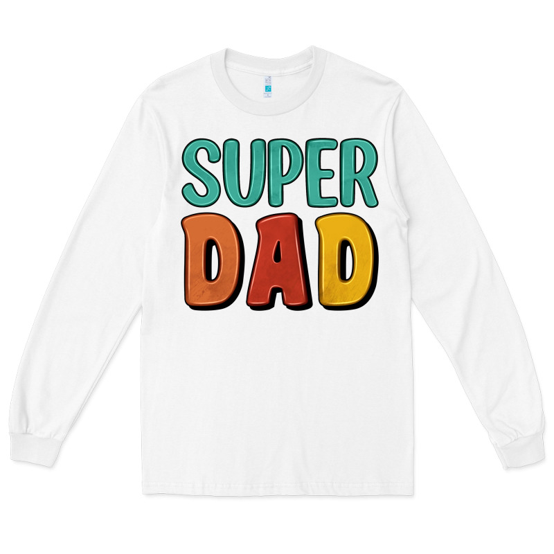 Super Dad Long Sleeve Tee by Artiststas | Teevron