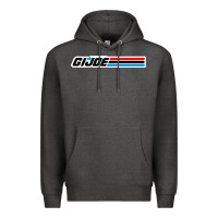 Charcoal Heather gi joe Premium Hoodie - linhVisuals