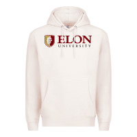 Pale Pink Elon University Premium Hoodie - linhVisuals