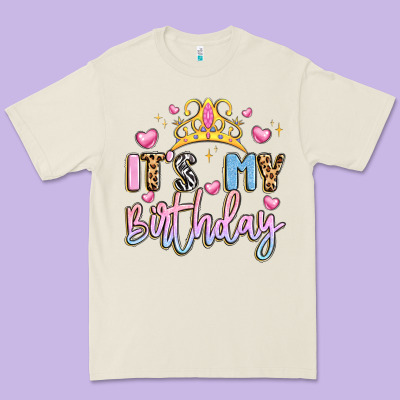 Its My Birthday La Premium Tee Designed By Lillyallendesigns
