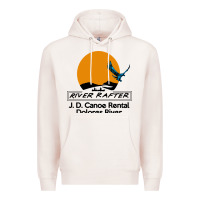 Pale Pink jd canoe rental Premium Hoodie - linhVisuals