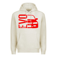 Oatmeal Heather evo car Premium Hoodie - linhVisuals