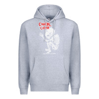 Heather Grey butchered at birth 2 classic Premium Hoodie - linhVisuals