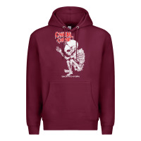 Burgundy butchered at birth 2 classic Premium Hoodie - linhVisuals