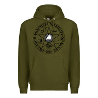 Army Green oklahoma baptist university Premium Hoodie - linhVisuals