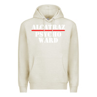 Oatmeal Heather alcatraz Premium Hoodie - linhVisuals
