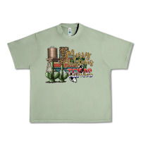 Oil Green merry christmas texas Urban Heavy Tee - SublimationCraftShop