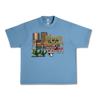 Pebble Blue merry christmas texas Urban Heavy Tee - SublimationCraftShop