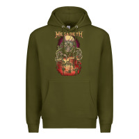 Army Green Sidoel Rock Shop Premium Hoodie - linhVisuals