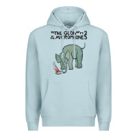 Blue Mist the microphones the glow Premium Hoodie - linhVisuals