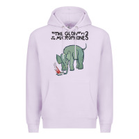 Lilac the microphones the glow Premium Hoodie - linhVisuals