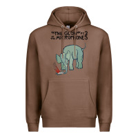 Chestnut the microphones the glow Premium Hoodie - linhVisuals