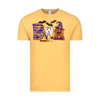 Vintage Mustard dental boo halloween Vintage Tee - LillyAllenDesigns