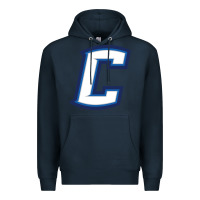 Navy creighton bluejays wordmark Premium Hoodie - linhVisuals