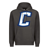 Smoke creighton bluejays wordmark Premium Hoodie - linhVisuals